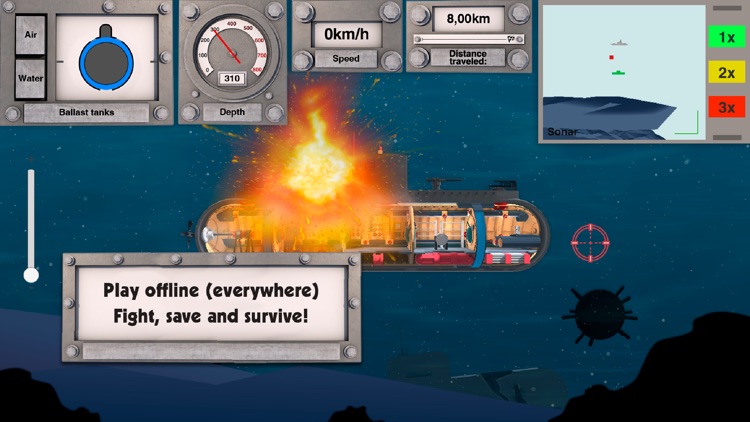 Nuclear submarine: battleships