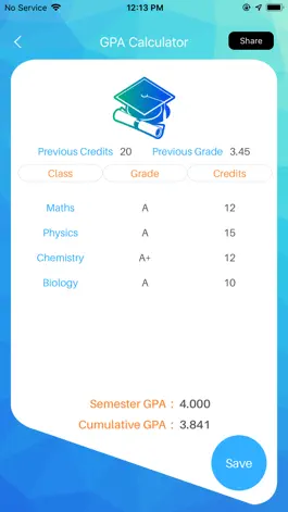 Game screenshot Quick GPA Calculator hack