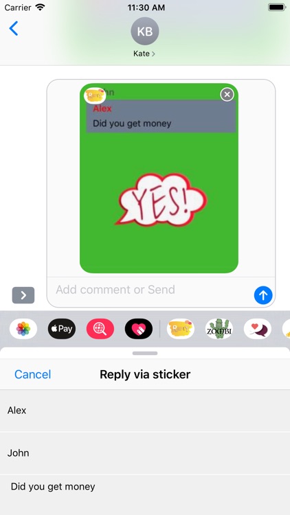 Reply message maker screenshot-4