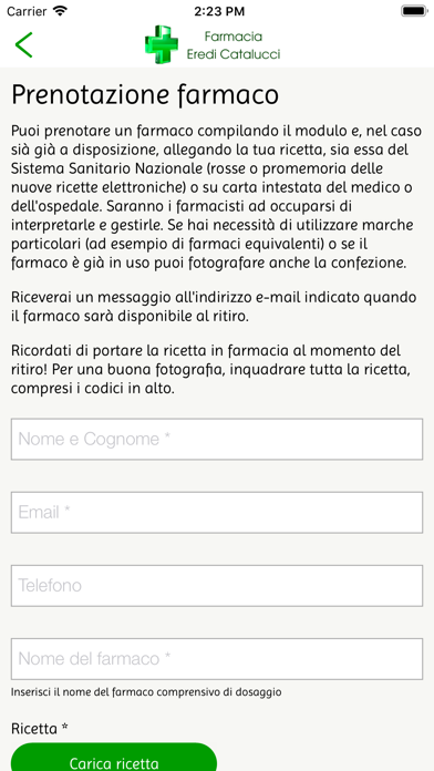 Farmacia Eredi Catalucci screenshot 3