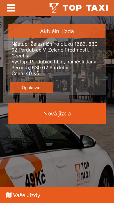 Top Taxi Pardubice screenshot 3