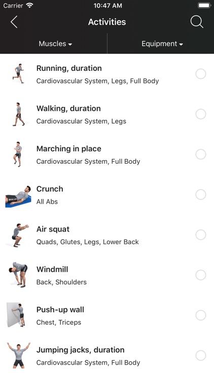 Smart personal training