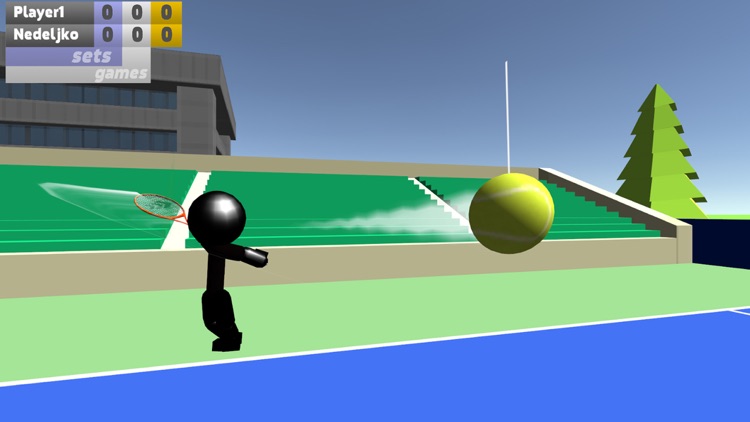 Stickman 3D Tennis screenshot-4