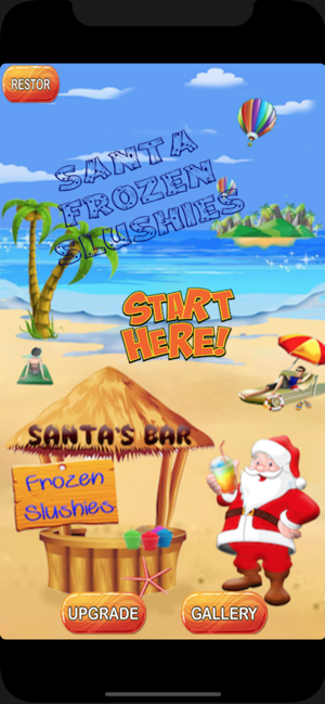 Santa Frozen Slushy Beach Bar(圖1)-速報App