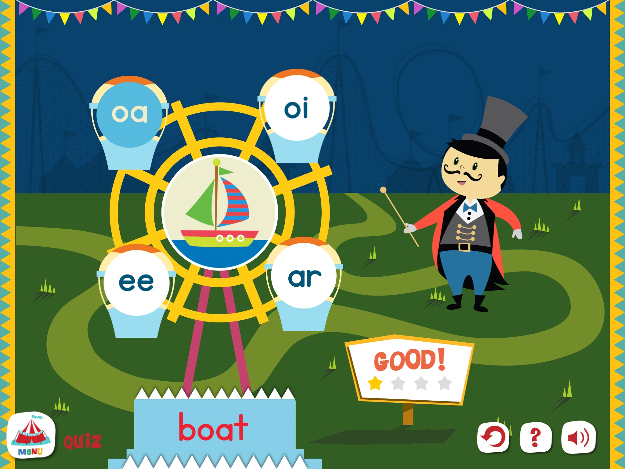 Phonics Under the Big Top screenshot 4