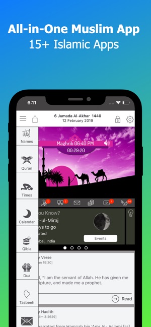 Islamic Calendar: Azan & Quran(圖1)-速報App