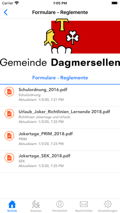 Schule Dagmersellen screenshot 3