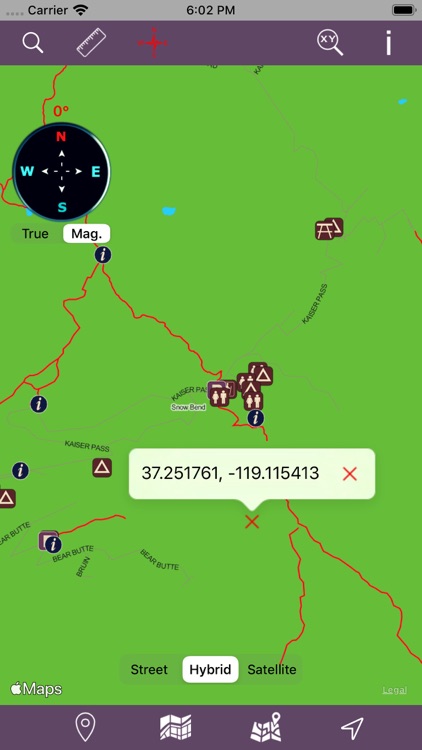 Sierra National Forest – GPS screenshot-4