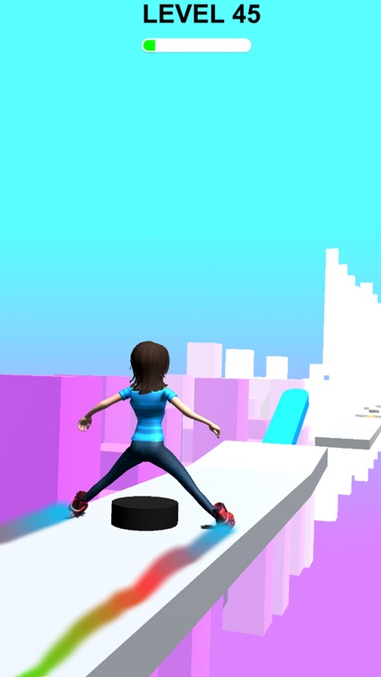 Roller Skating 3D : roller sky screenshot-3