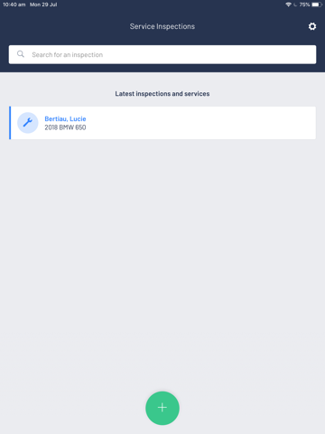 Service Inspection screenshot 3