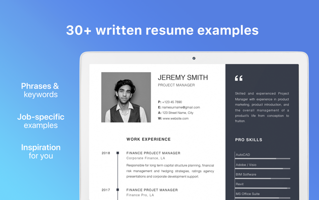 Resume, CV Maker - Templates(圖4)-速報App