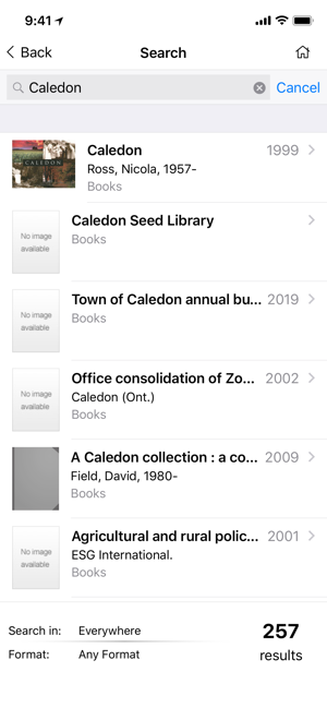 Caledon Public Library Mobile(圖3)-速報App