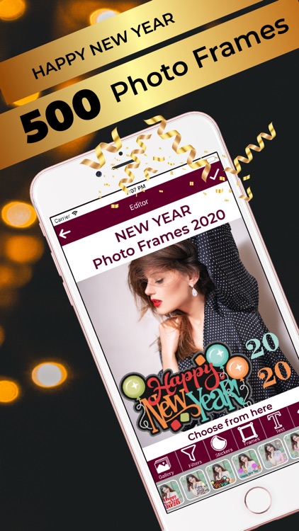 Happy New Year Frames 2020