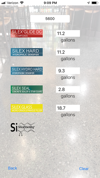 Diamatic-Silex Calculator screenshot 3