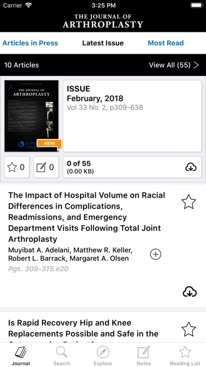 The Journal of Arthroplasty