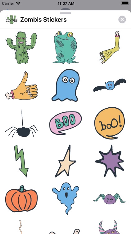 Zombis Stickers