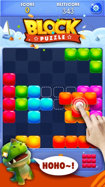 Candy Block Puzzle Blitz screenshot-3