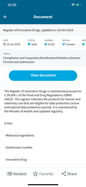 Cortellis Regulatory Alerts(圖5)-速報App