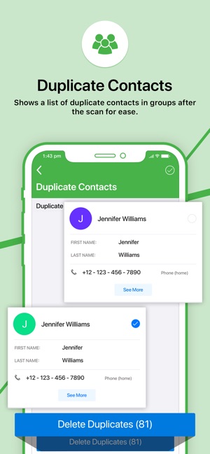 Duplicate Contacts Fixer(圖4)-速報App