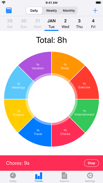 Timesheet! screenshot 2