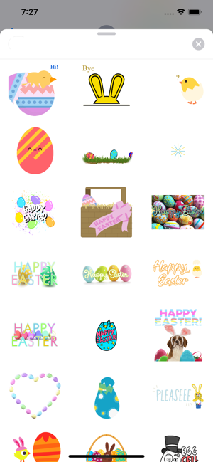 Animated Cute Happy Easter Egg