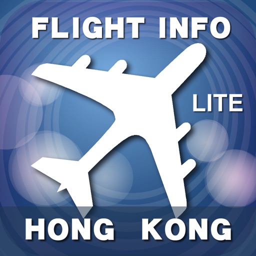 Hong Kong Flight Info Lite iOS App