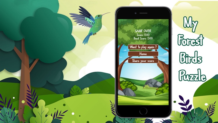 My Forest Birds Puzzle screenshot-3