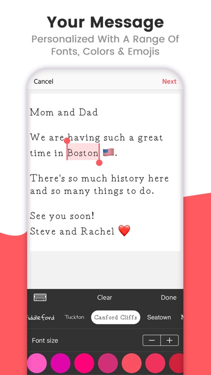 Postsnap: The Postcard App screenshot-3