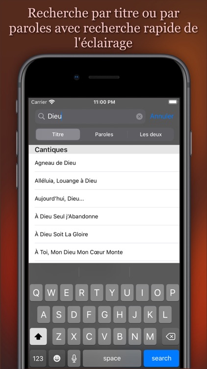 Recueil de Cantiques screenshot-3
