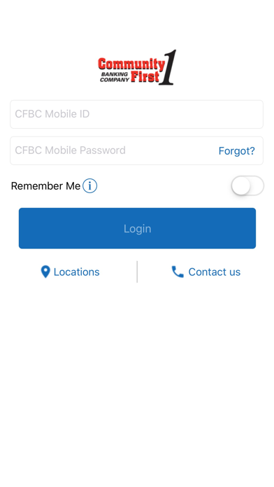 Screenshot #1 pour CFBC MOBILE
