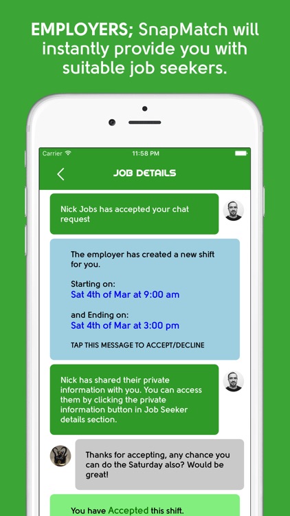 SnapMatch - Jobs & People