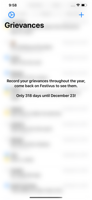 Festivus Grievances