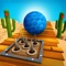 The Sand Ball is on an epic journey and needs to find its way out of an unforgiving island