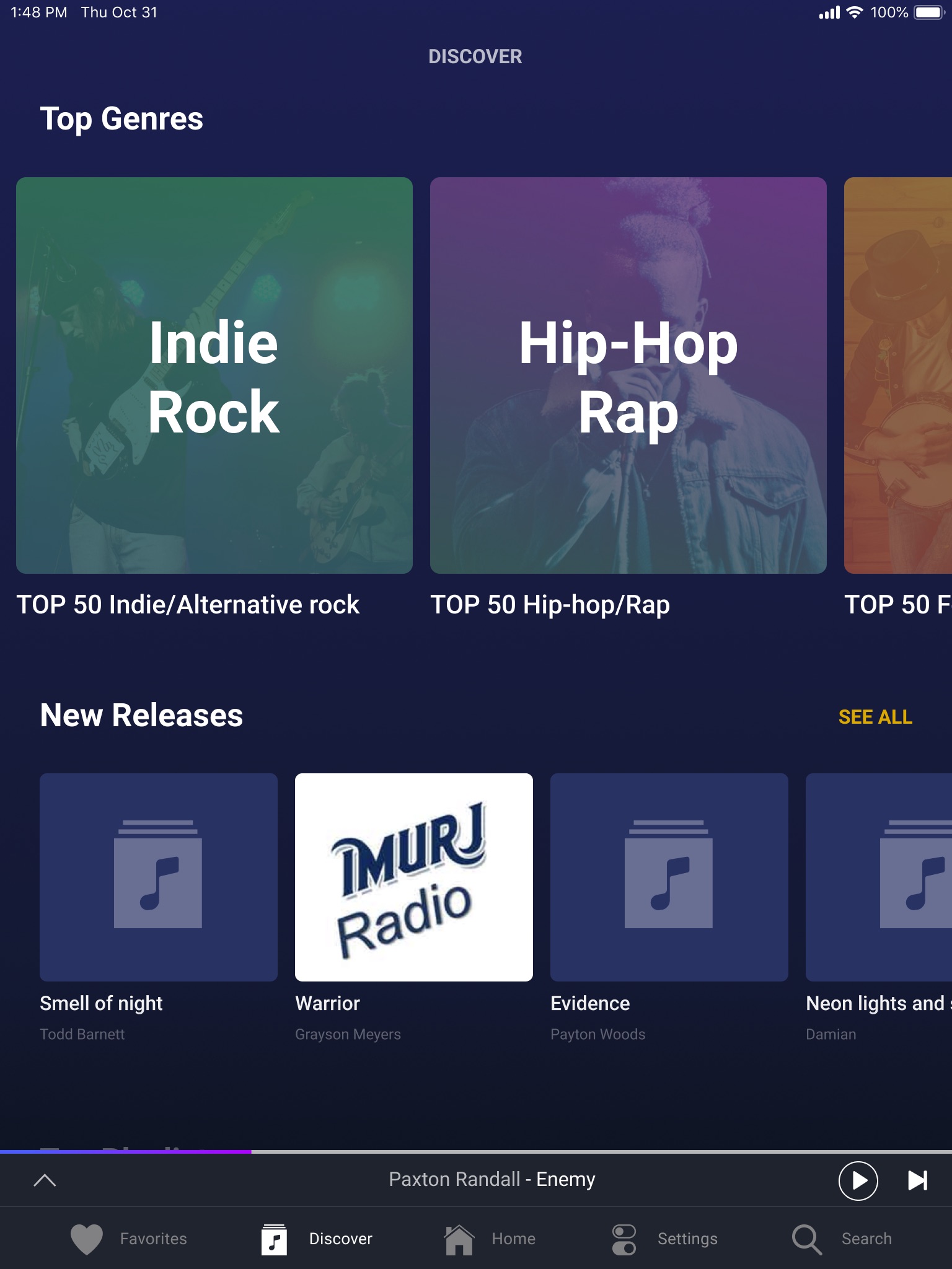 Imurj Radio screenshot 2