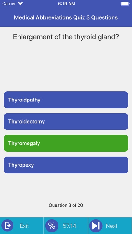 Medical Abbreviations Quiz