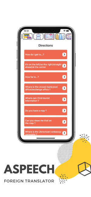 ASpeech : Phrases for Travel(圖1)-速報App