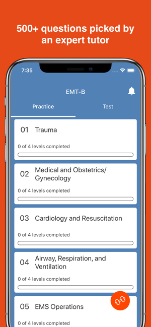 EMT® Practice Test