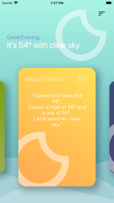 B & O Weather App screenshot 3