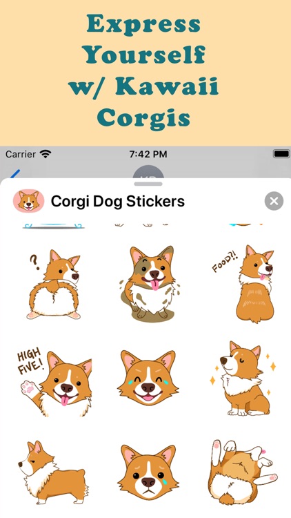 Corgi Dog Stickers