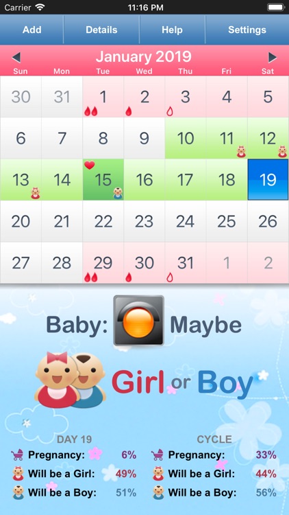 Fertility & Period Tracker