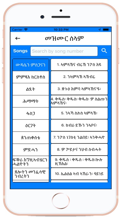 Mezmur Selam App screenshot 2