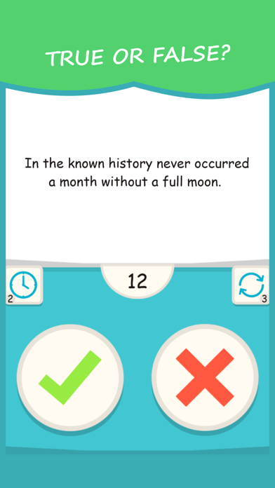 How to cancel & delete True or False? Trivia Quiz from iphone & ipad 1