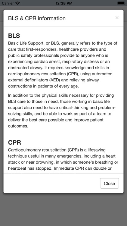 Apollo BLS Learning