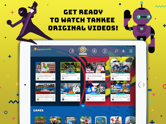 Gaming Videos For Kids By Tankee Inc Ios United States Searchman App Data Information - tankee lets kids watch minecraft roblox videos in a worry