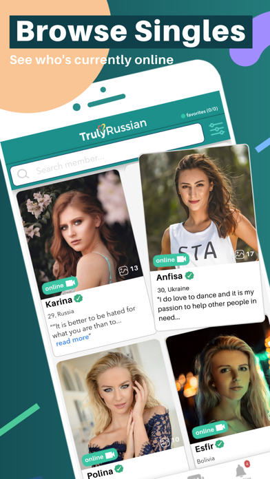 TrulyRussian - Russian Dating screenshot 2