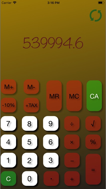 PlainCalculatorWithManyOptions screenshot-3