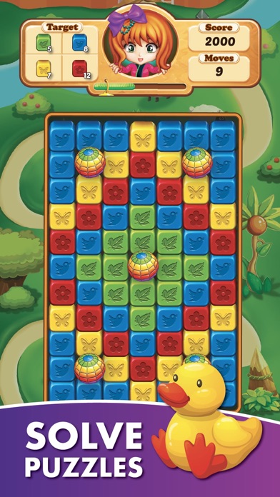 Toy Collapse: Pop Toon Bubbles screenshot 3