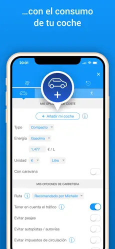 Imágen 4 ViaMichelin: GPS, Radar, Ruta iphone