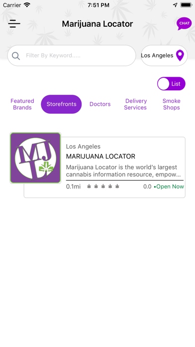 Marijuana Locator screenshot 3