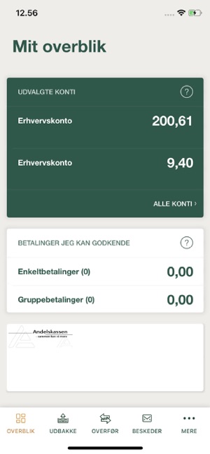 Andelskassen Mobilbank Erhverv(圖2)-速報App